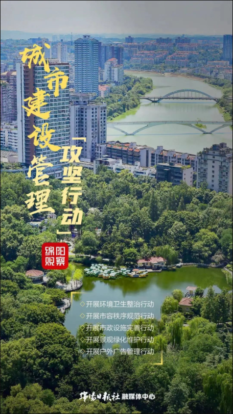 綿陽(yáng)：城市建設(shè)管理攻堅(jiān)行動(dòng) 賦能文明城市創(chuàng)建
